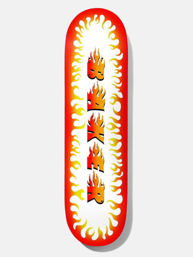 Baker Flama Blanca Casper 8.25'' Skateboard Deck | RED