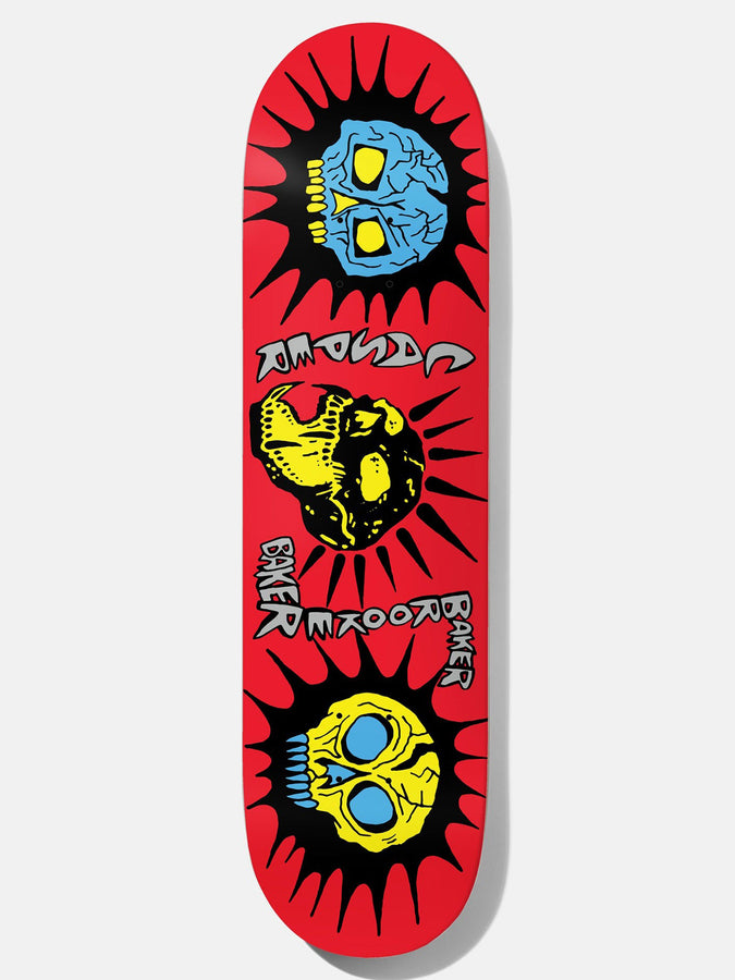 Baker Casper Brooker Wide Jaw 8.475'' Skateboard Deck | RED