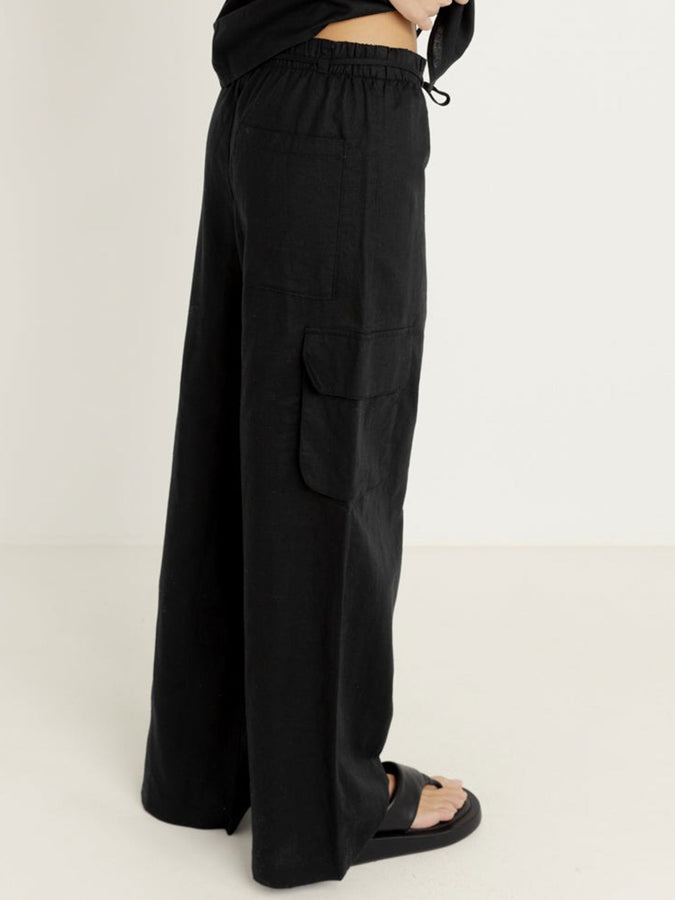 Rhythm Cove Cargo Pants Fall 2025 | BLACK