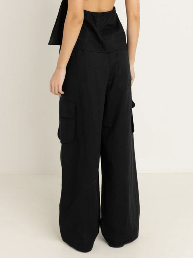 Rhythm Cove Cargo Pants Fall 2025 | BLACK