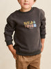 Rhythm Wild And Free Crewneck Sweatshirt (Boys 2-7) Holiday 2025