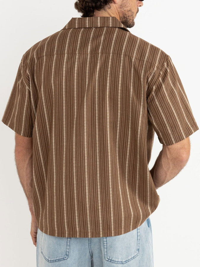 Rhythm West Winds Stripe S/S Buttondown Shirt Spring 2026 | EARTH