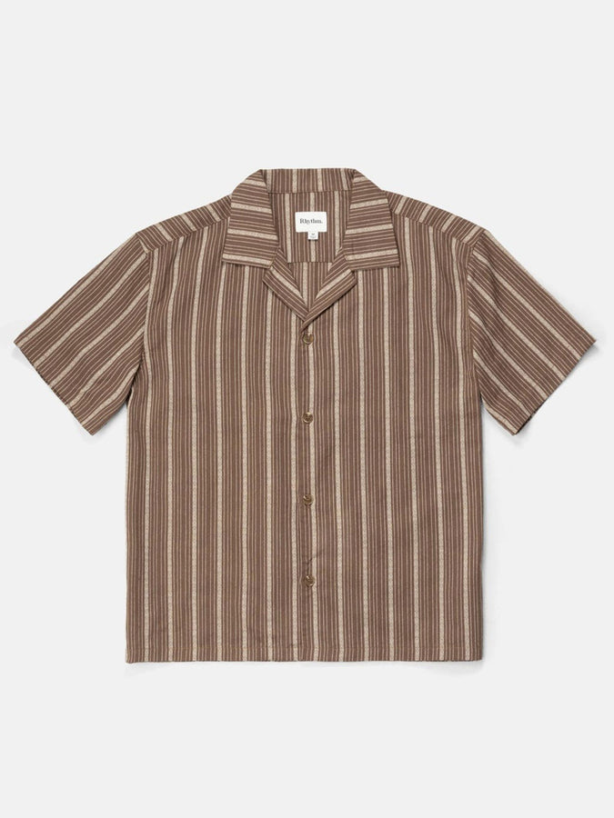 Rhythm West Winds Stripe S/S Buttondown Shirt Spring 2026 | EARTH