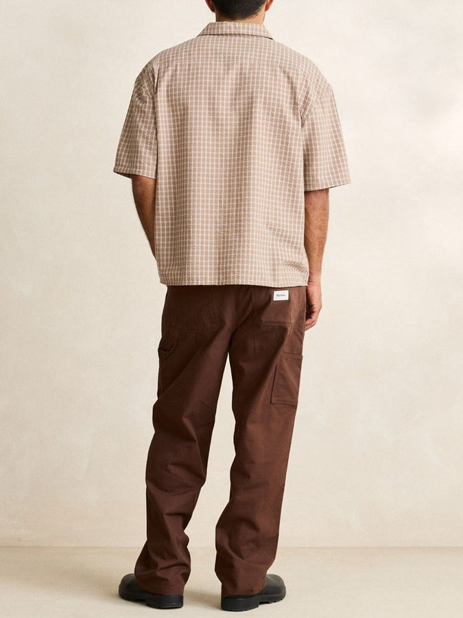 Rhythm Frequency Check S/S Buttondown Shirt Fall 2026 | CARAMEL