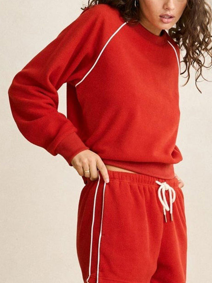 Rhythm Pipe Polar Crewneck Sweatshirt Fall 2026 | CHERRY