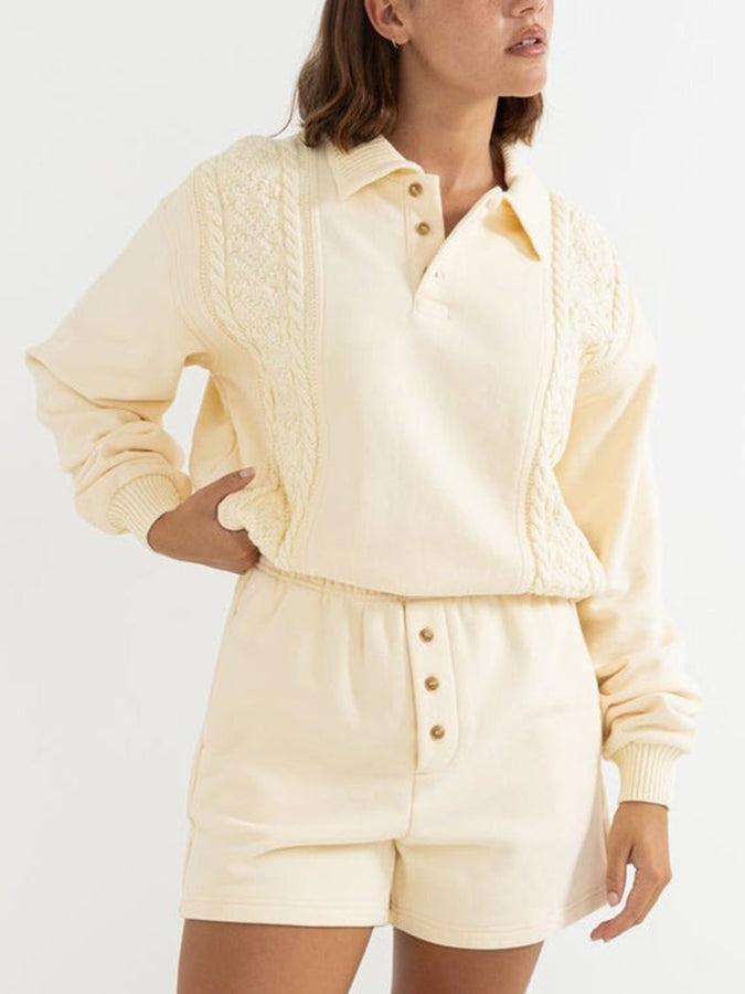 Rhythm Eloise Cable Knit Sweater Summer 2026 | CREAM