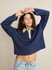 Rhythm Rugby Knit Long Sleeve Polo Fall 2026