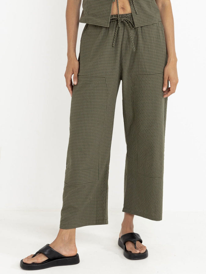 Rhythm Louise Check Drawstring Pants Spring 2026 | OLIVE