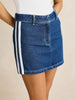 Rhythm Contrast Denim Skirt Fall 2026