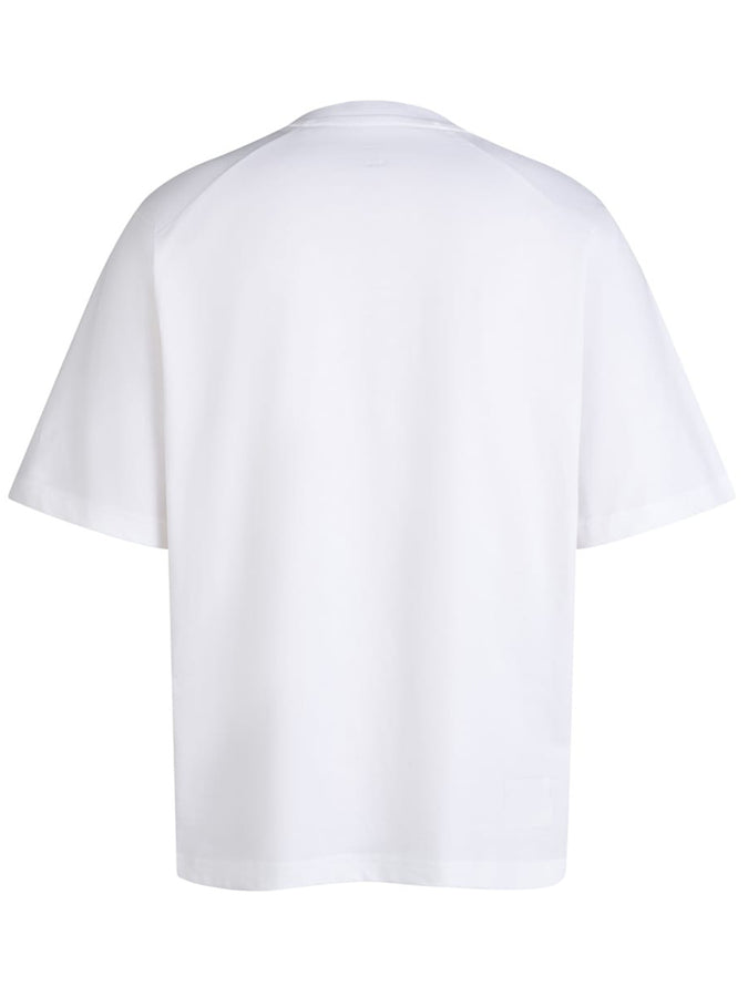 Rapha Cotton Relaxed T-Shirt Spring 2026 | WHITE/BLACK