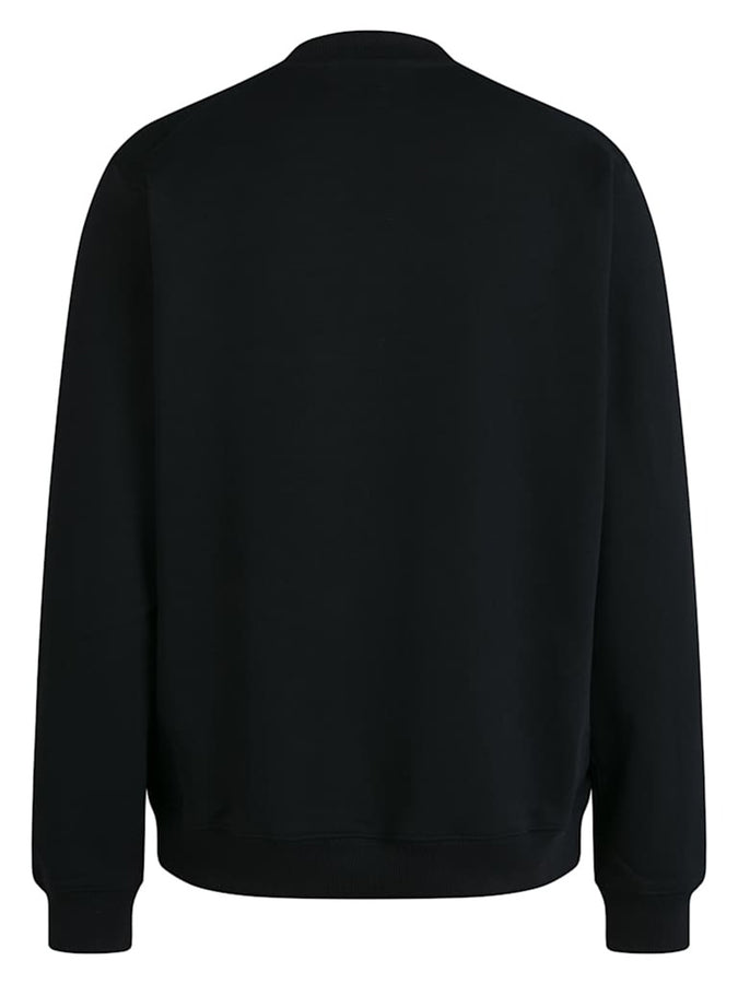 Rapha Cotton Crewneck Sweatshirt Spring 2026 | BLACK/WHITE