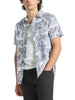 Brixton Charter Print Short Sleeve Buttondown Shirt
