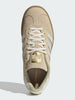 Adidas Gazelle Bold Stone Khaki/Cream White/Gold Metallic Shoes Spring 2026