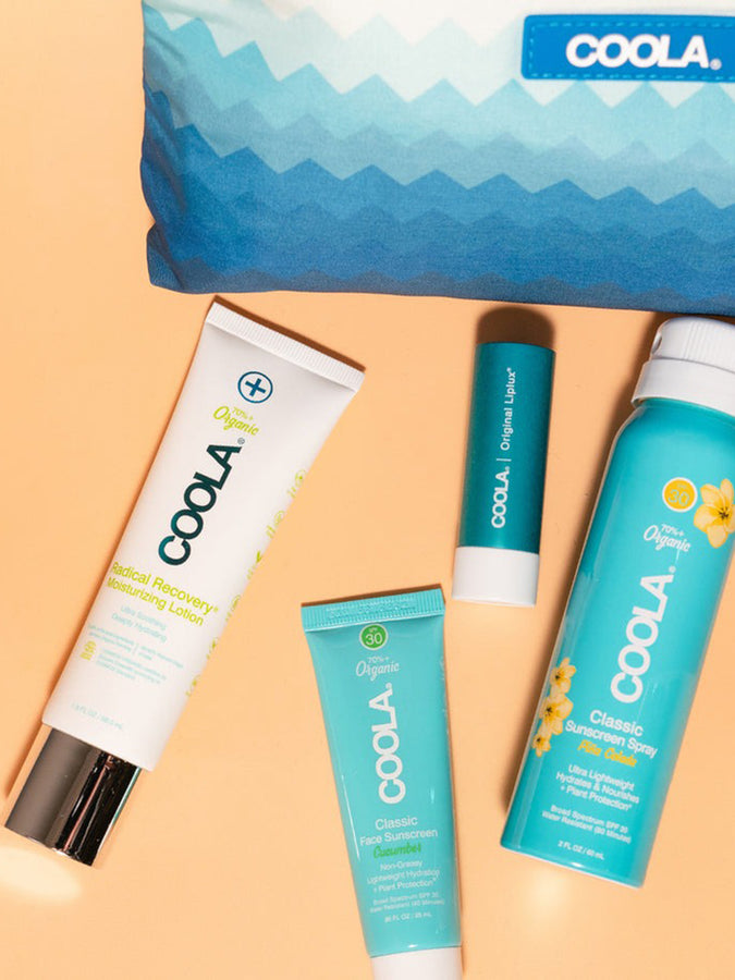 Coola 4 Pieces Classic Suncare Travel Kit 2024 | ASSORTED