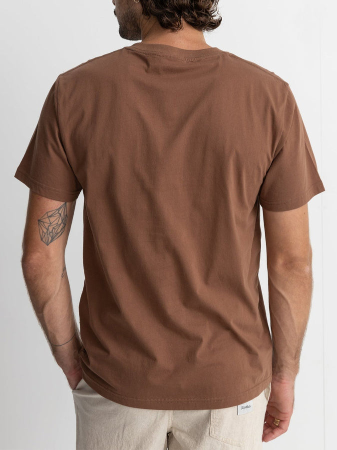 Rhythm Classic Brand T-Shirt Spring 2024 | CHOCOLATE