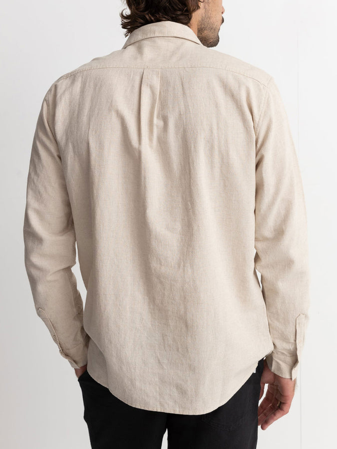 Rhythm Classic Linen L/S Buttondown Shirt Summer 2026 | SAND