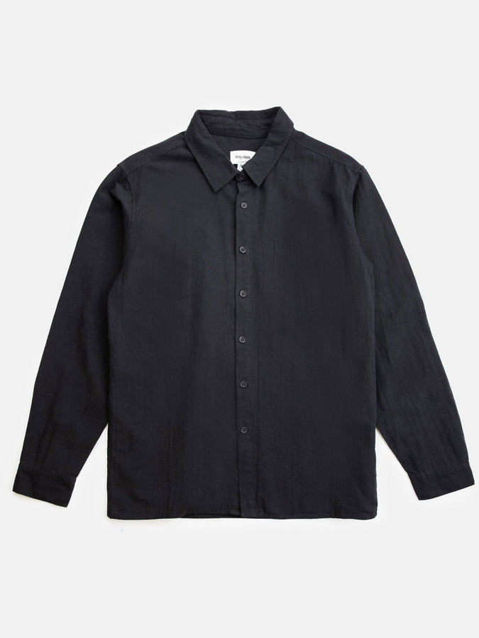 Rhythm Classic Linen L/S Buttondown Shirt Summer 2026 | VINTAGE BLACK
