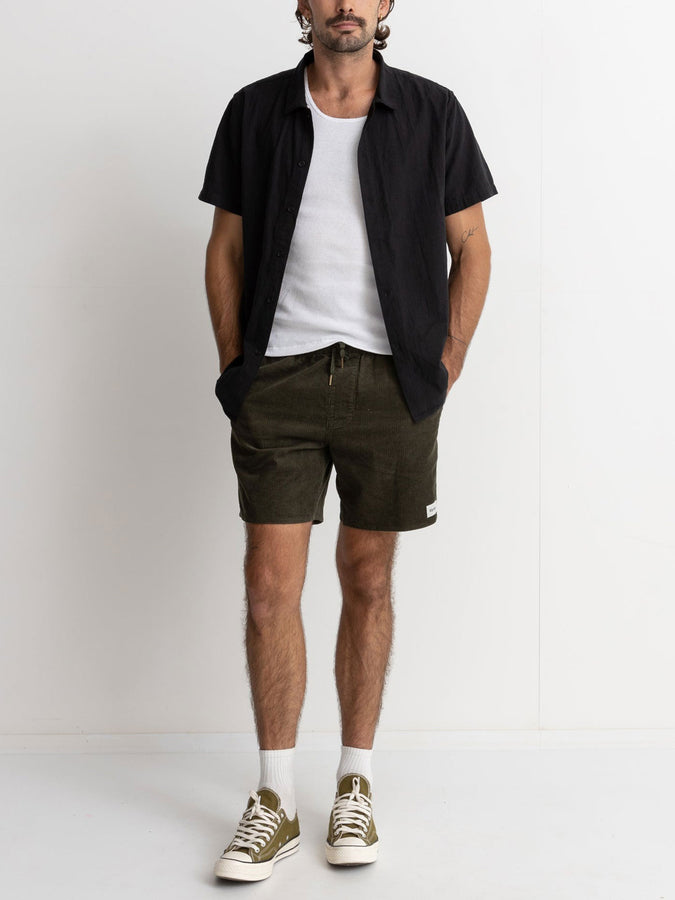 Rhythm Classic Linen S/S Buttondown Shirt Spring 2026 | VINTAGE BLACK