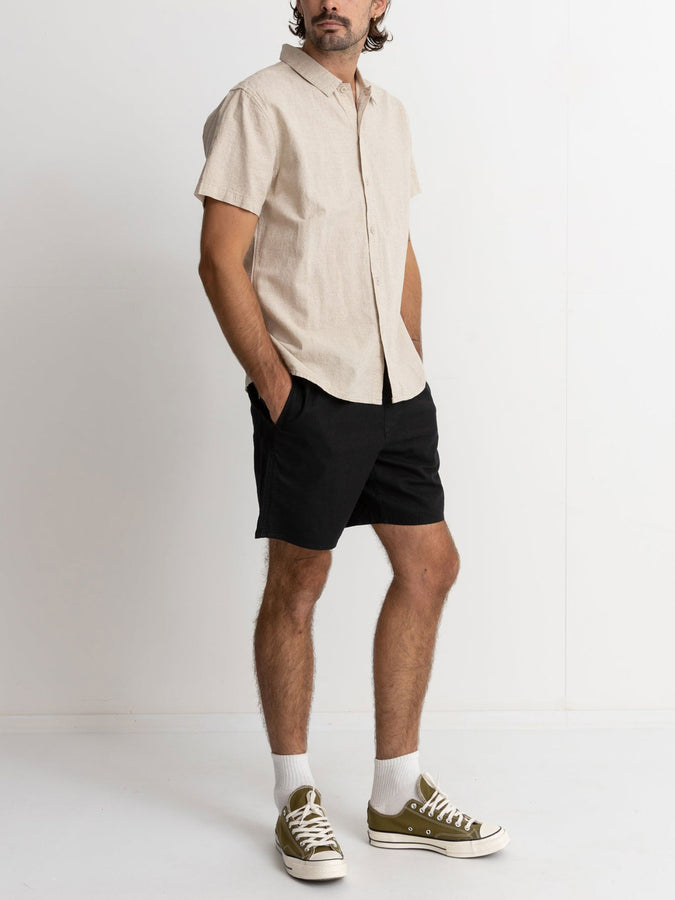 Rhythm Classic Linen S/S Buttondown Shirt Spring 2026 | SAND