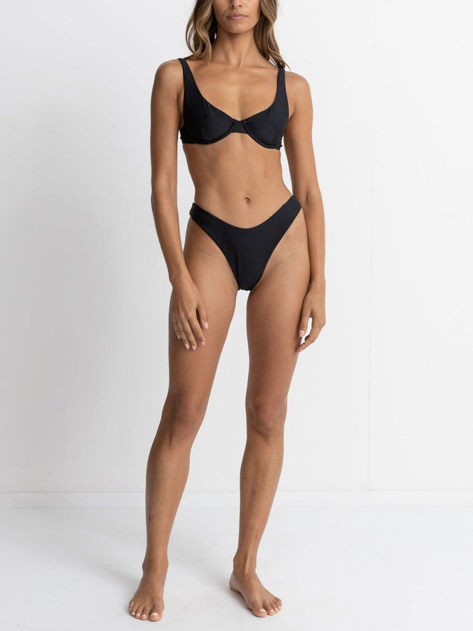 Rhythm Classic Hi Cut Bikini Bottom Summer 2026 | BLACK