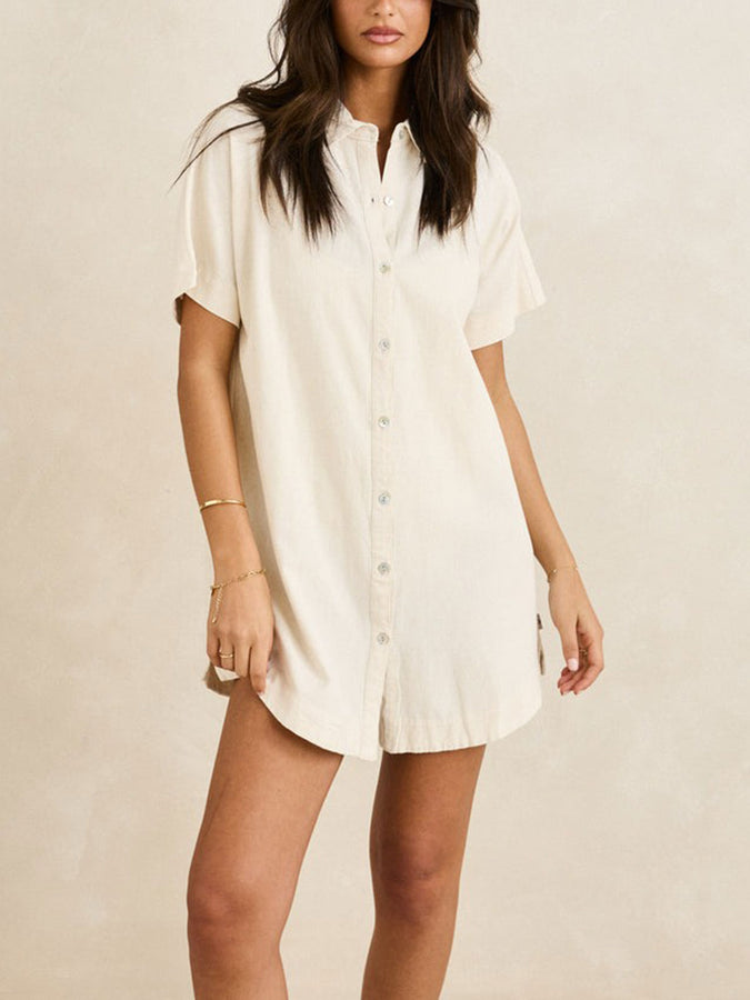 Rhythm Classic Shirt Dress Spring 2026 | OAT