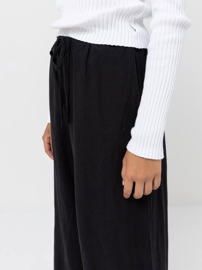 Rhythm Classic Drawstring Pants Fall 2026 | BLACK 