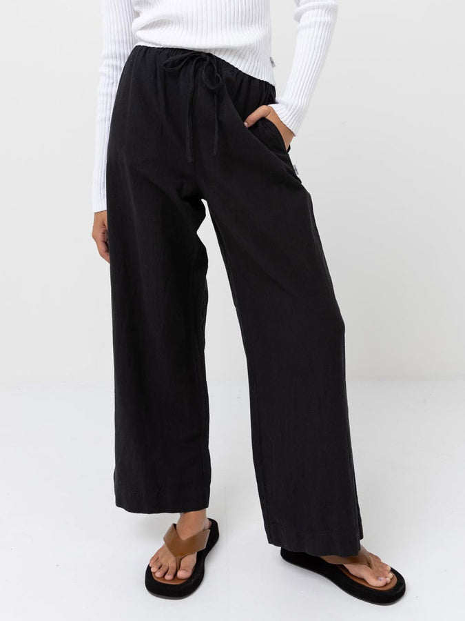 Rhythm Classic Drawstring Pants Spring 2026 | BLACK