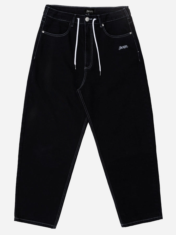 Jacker Classic Baggy Black Jeans Summer 2026 | BLACK