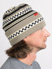 Corduroy Checkstripe Beanie