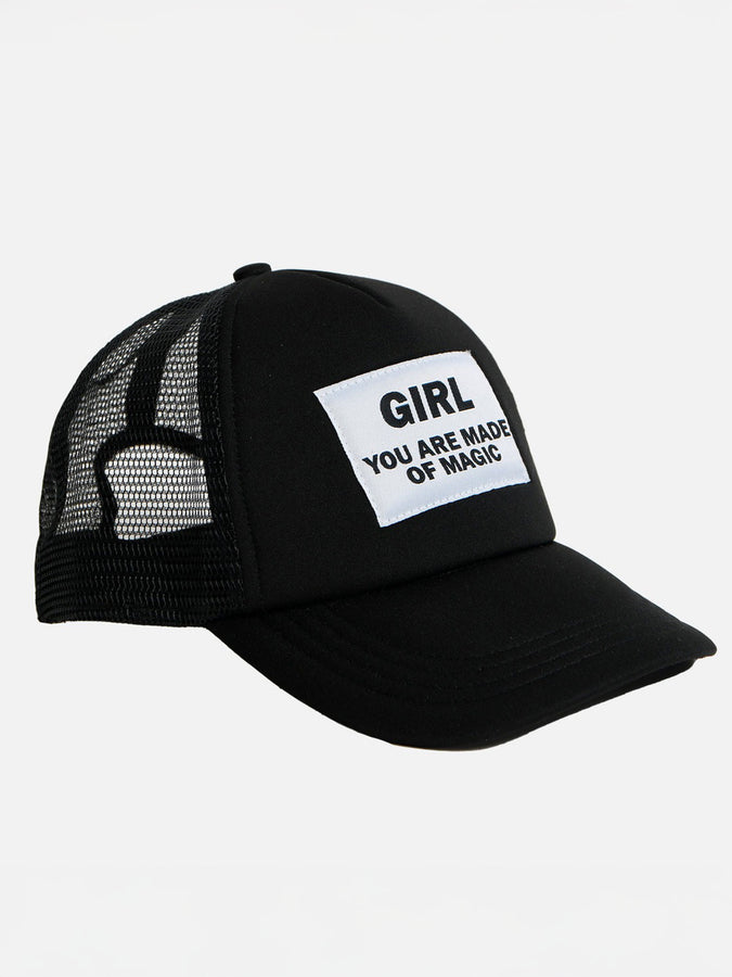 Nana The Brand Black Trucker Hat Spring 2026 | BLACK