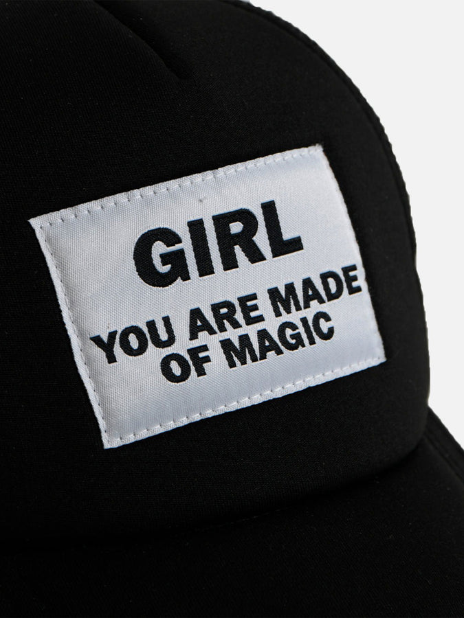Nana The Brand Black Trucker Hat Spring 2026 | BLACK