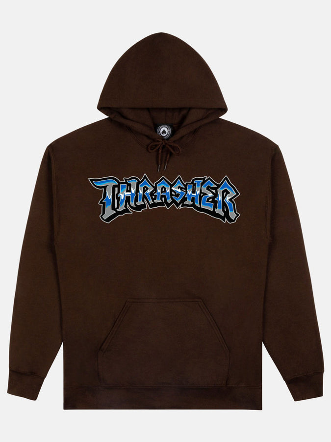 Thrasher Cruisin Hoodie Summer 2026 | DARK CHOCOLATE