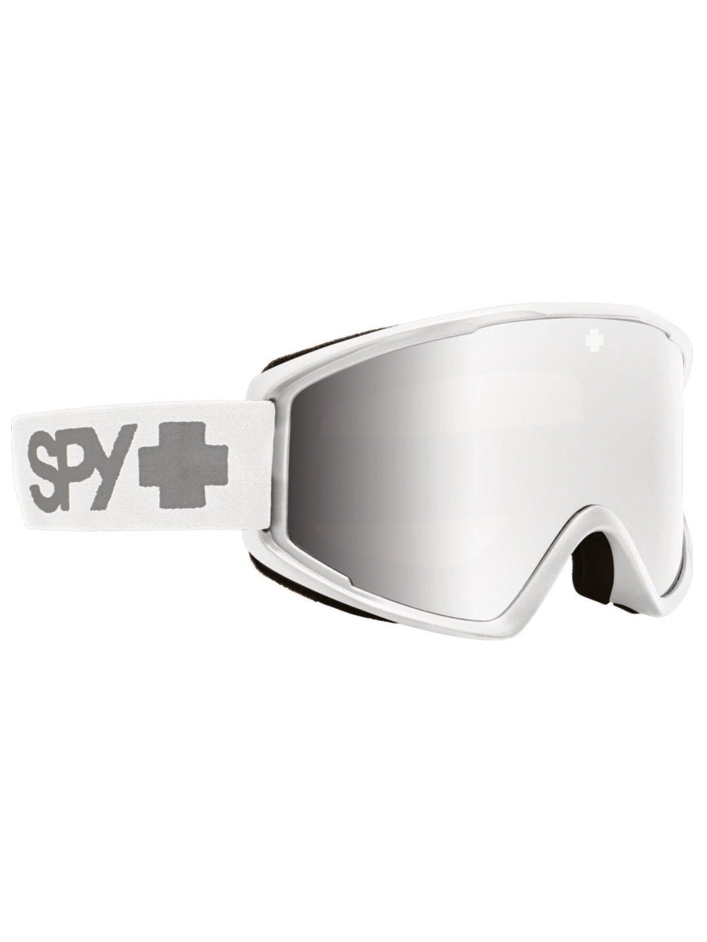Spy Crusher Elite White/Bronze Silver Snowboard Goggle 2024