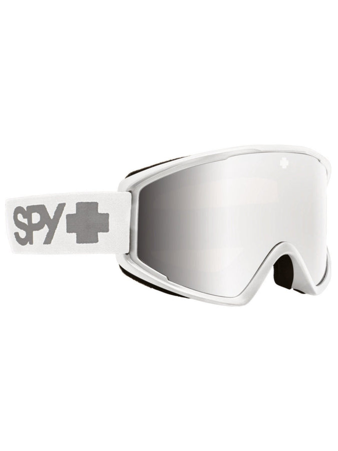Spy Crusher Elite White/Bronze Silver Snowboard Goggle 2024 | MATTE WHITE/BRZ SIL MIR