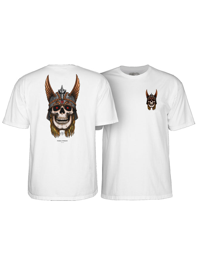 Powell Short Sleeve Anderson Skull T-Shirt Spring 2024 | WHITE