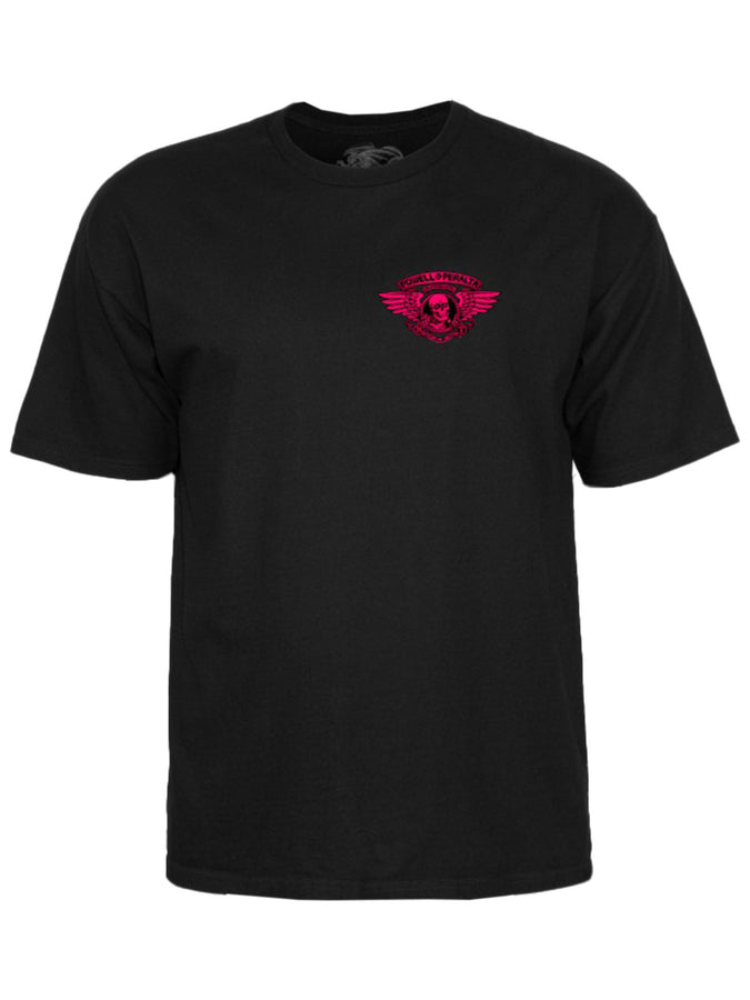 Powell Winged Ripped T-Shirt Fall 2025 | BLACKLIGHT PINK