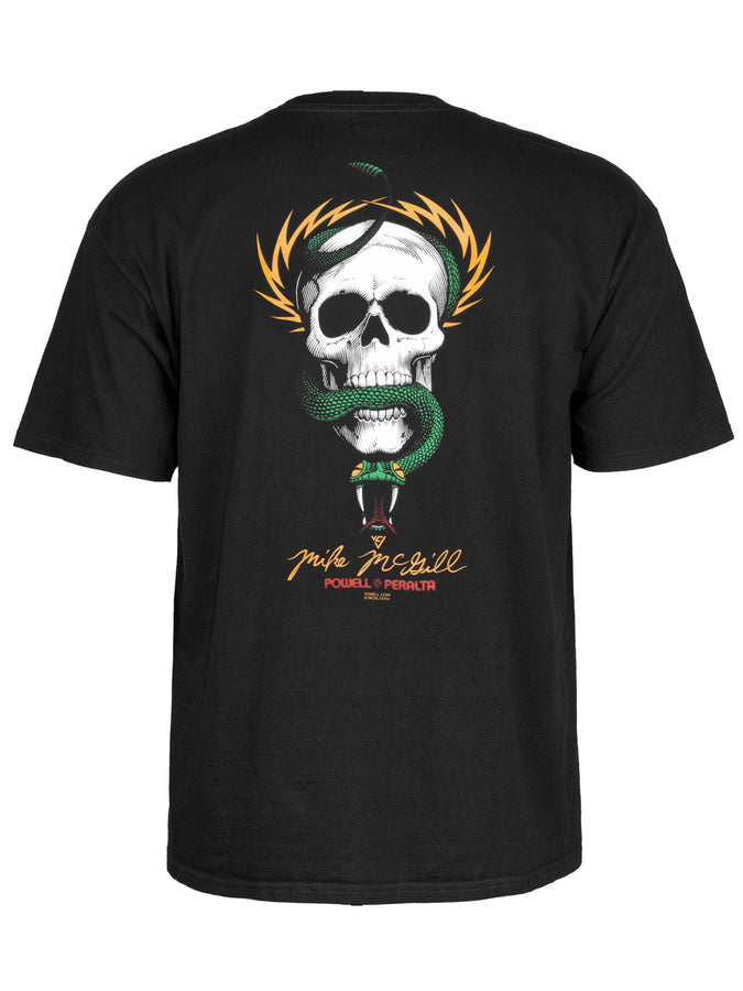 Powell McGill Skull & Snake Short Sleeve T-Shirt Spring 2024 | BLACK