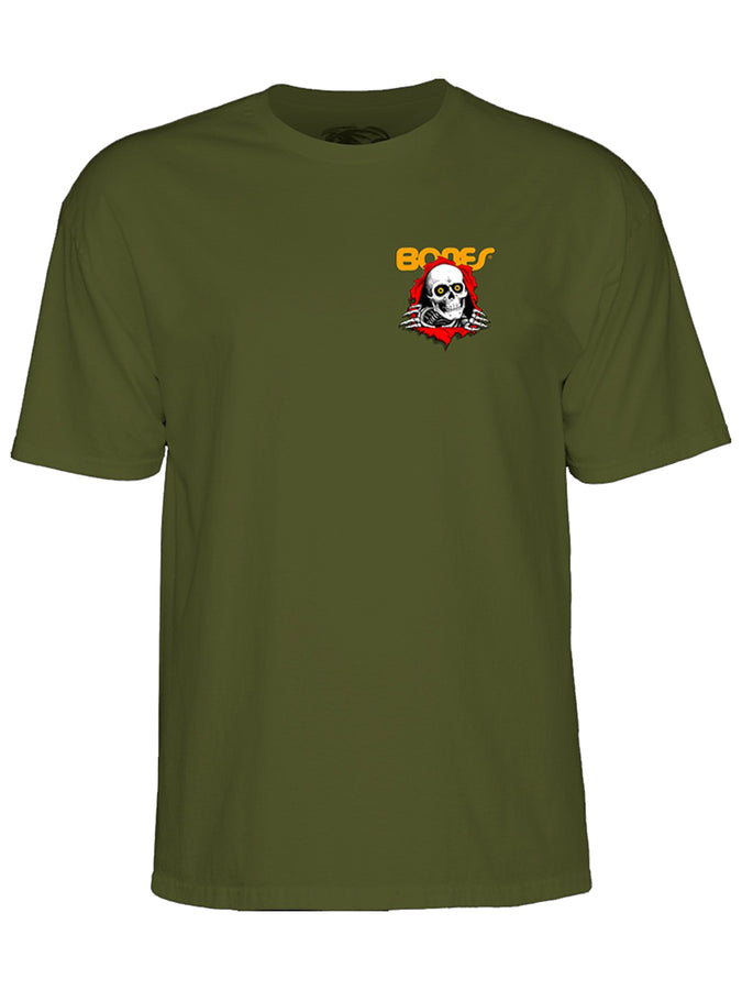 Powell Ripper Short Sleeve T-Shirt Spring 2024 | MILITARY GREEN