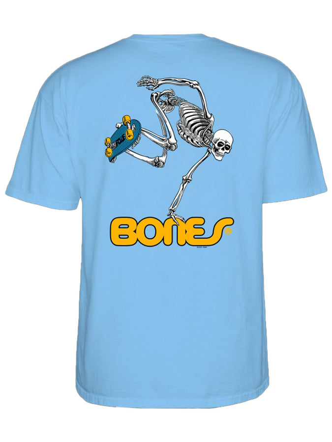 Powell Skateboard Skeleton T-Shirt Fall 2025 | BABY BLUE