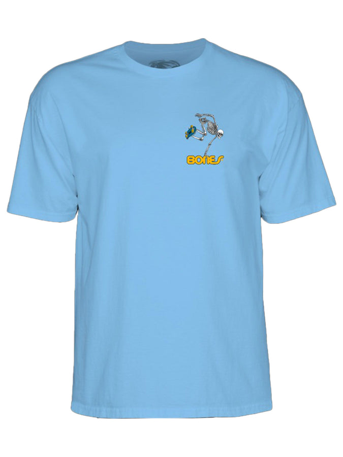 Powell Skateboard Skeleton T-Shirt Fall 2025 | BABY BLUE