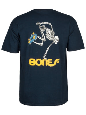 Powell Skateboard Skeleton Short Sleeve T-Shirt Spring 2024