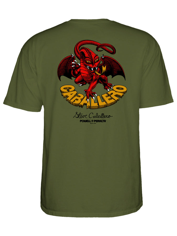 Powell-Peralta Cab Classic Dragon II T-Shirt Spring 2024 | MILITARY GREEN