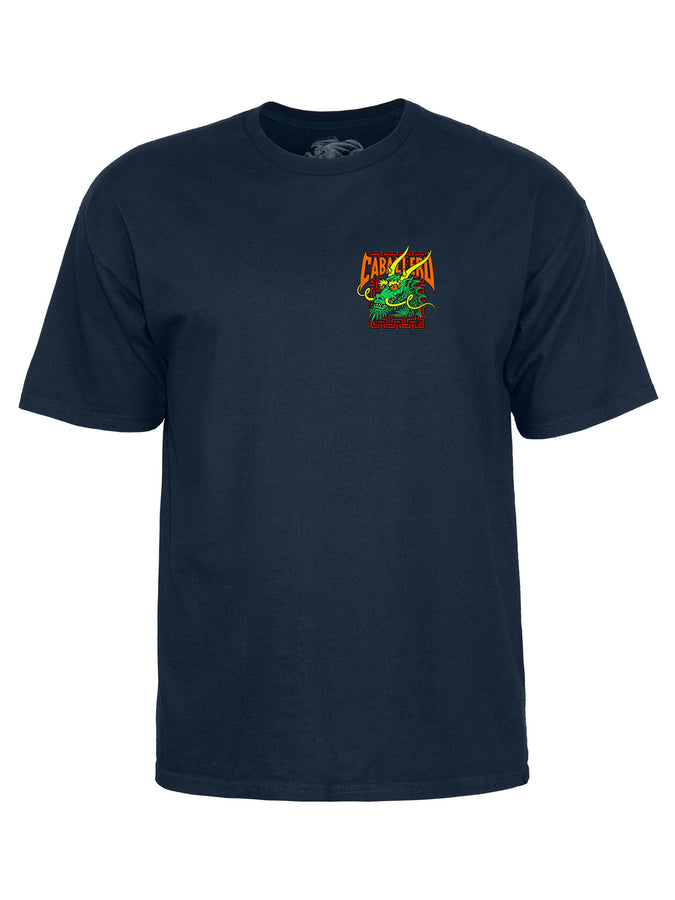 Powell-Peralta Cab Street Dragon T-Shirt Spring 2024 | NAVY