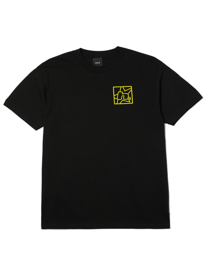 Huf Cyberpunk T-Shirt Fall 2026 | BLACK