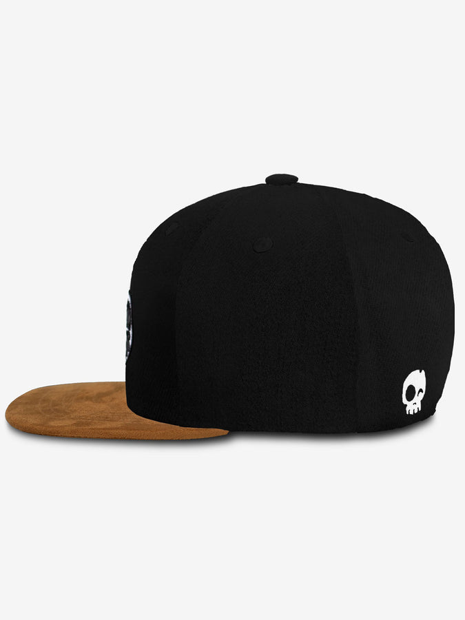 Headster Callback Suede Snapback Hat | BLACK