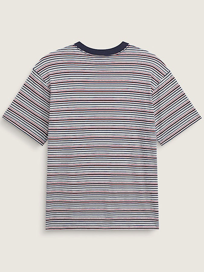 Vans Cameron Stripe T-Shirt Spring 2026 | PARISIAN NIGHT/CEMNT HTR (GWB)
