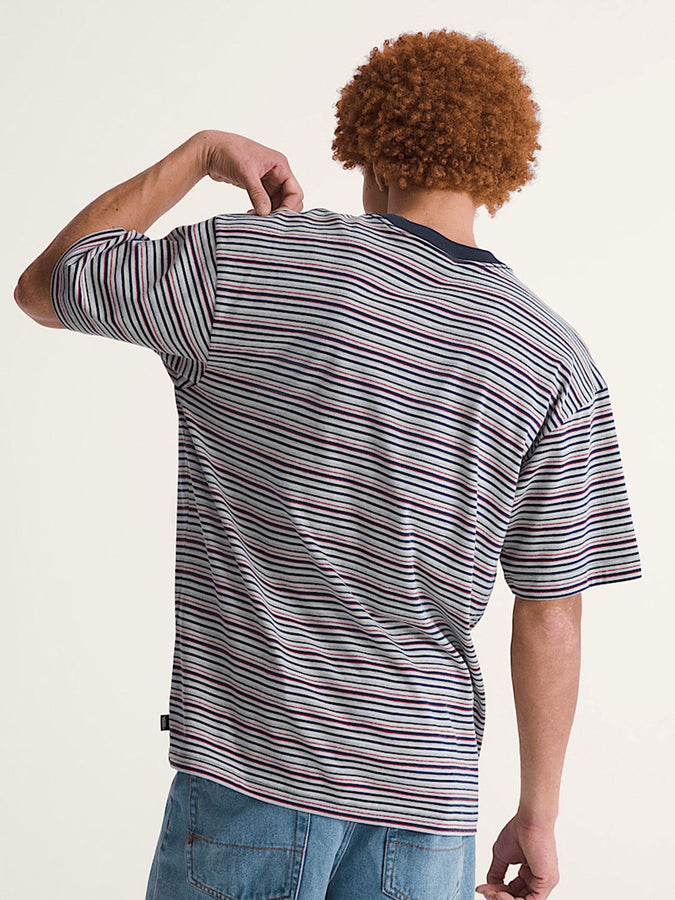 Vans Cameron Stripe T-Shirt Spring 2026 | PARISIAN NIGHT/CEMNT HTR (GWB)