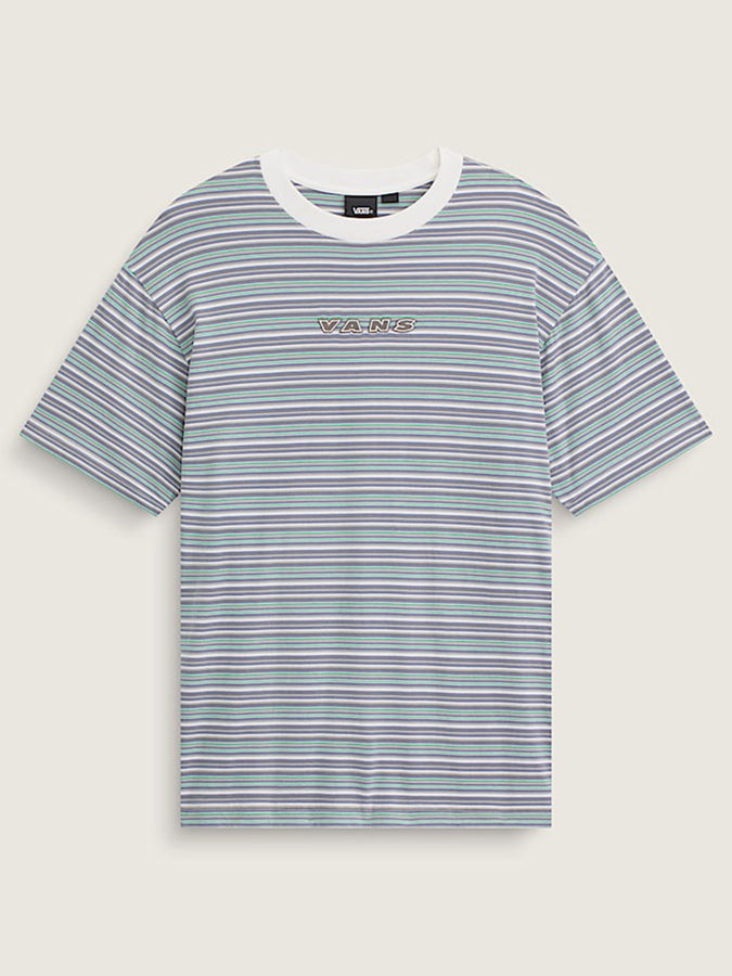 Vans Cameron Stripe T-Shirt Spring 2026 | MARSHMALLOW/GLACIAL SLAT (GWI)
