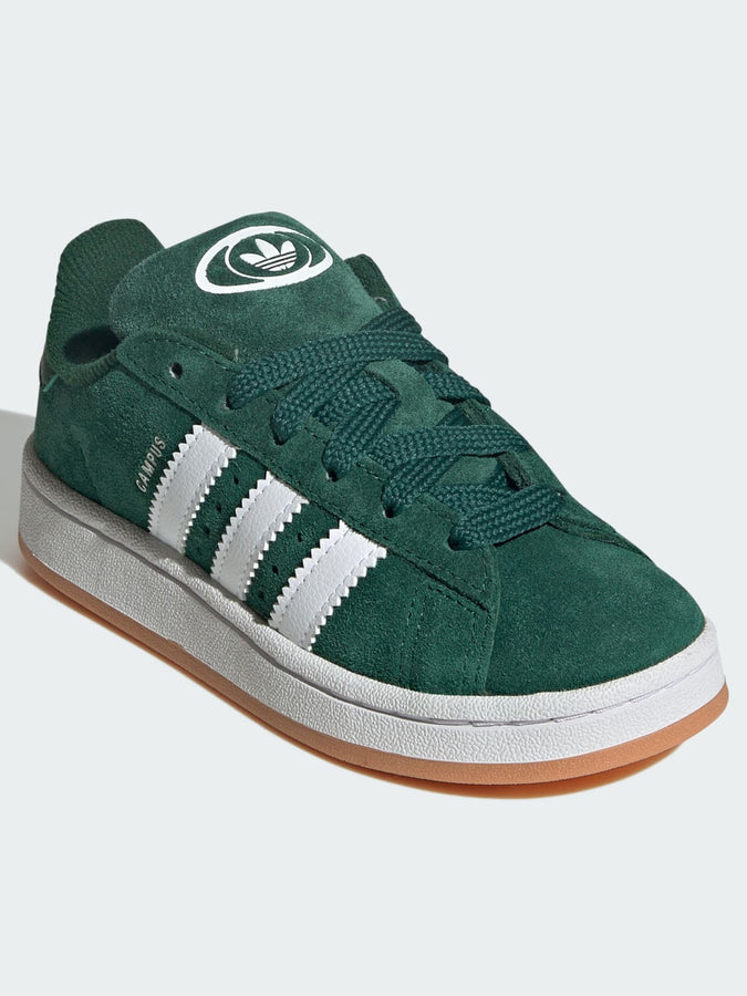Adidas Campus 00s Dark Green/White/Gum Shoes Fall 2025 | DARK GREEN/WHITE/GUM