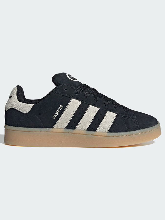 Adidas Campus 00s Core Black/Cream White/Gum Shoes Fall 2025 | CORE BLACK/CREAM WHITE/GUM